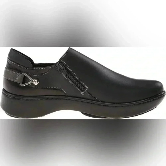 [EU37/US6-6.5]NAOT  Nautilus Women Jet Black/Burgundy/Black Madras 37M - Picture 2 of 10